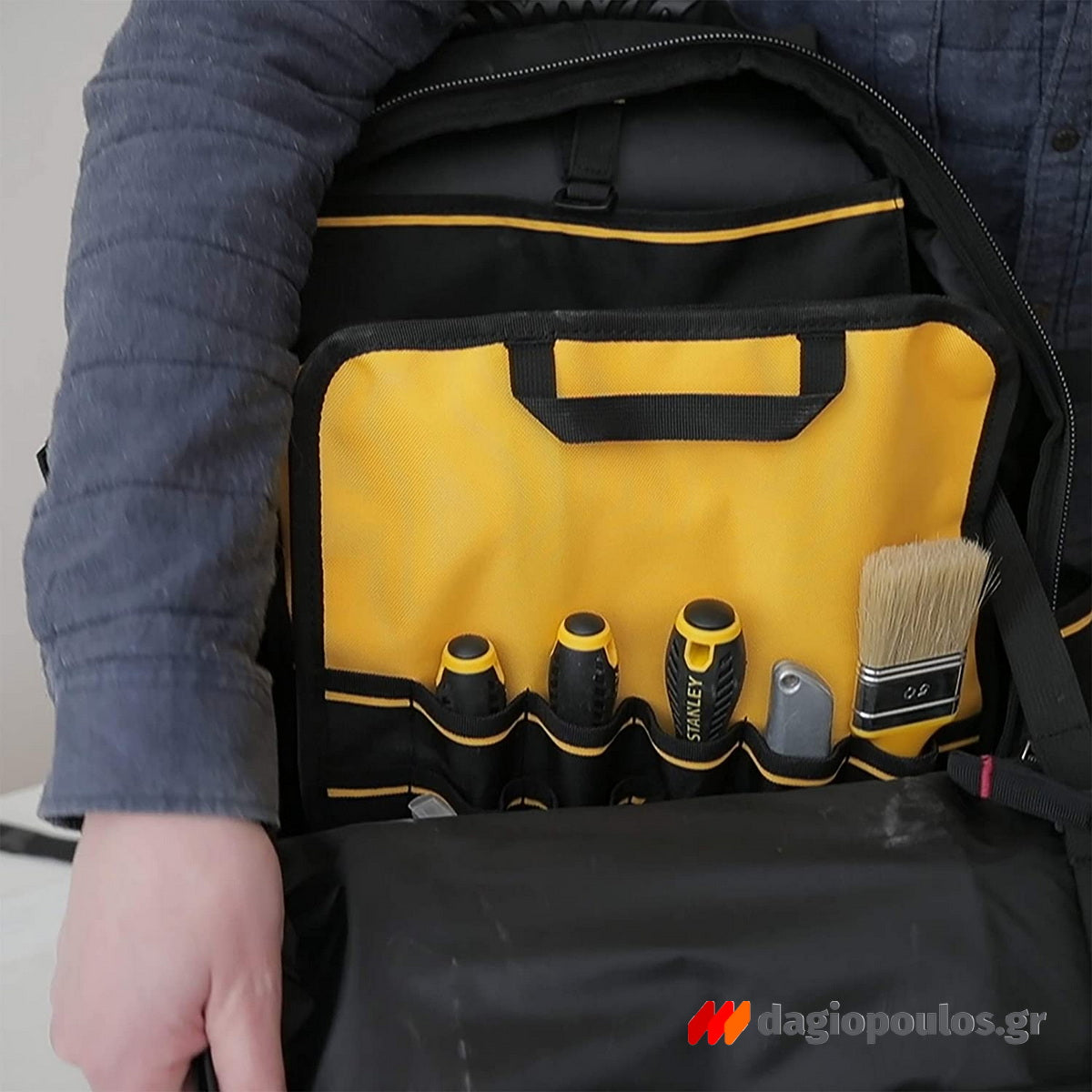 Stanley 1-95-611 Εργαλειοθήκη Σακίδιο Πλάτης Μεταφοράς Εργαλείων