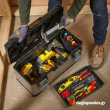 Stanley 1-95-617 Fatmax®Γκρι Μεταλλική Πλαστική Εργαλειοθήκη 26" 36.6Ltr