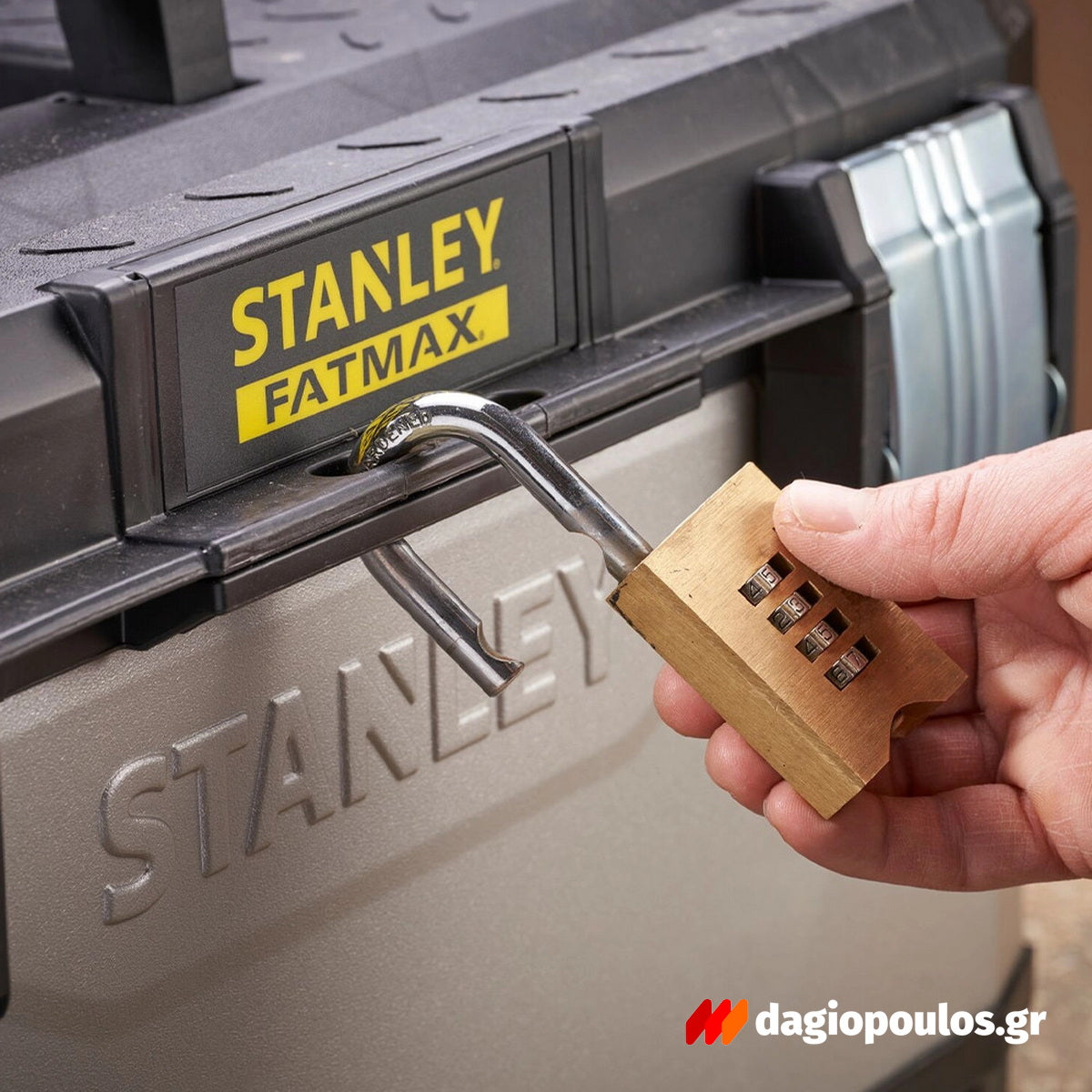 Stanley 1-95-617 Fatmax®Γκρι Μεταλλική Πλαστική Εργαλειοθήκη 26" 36.6Ltr