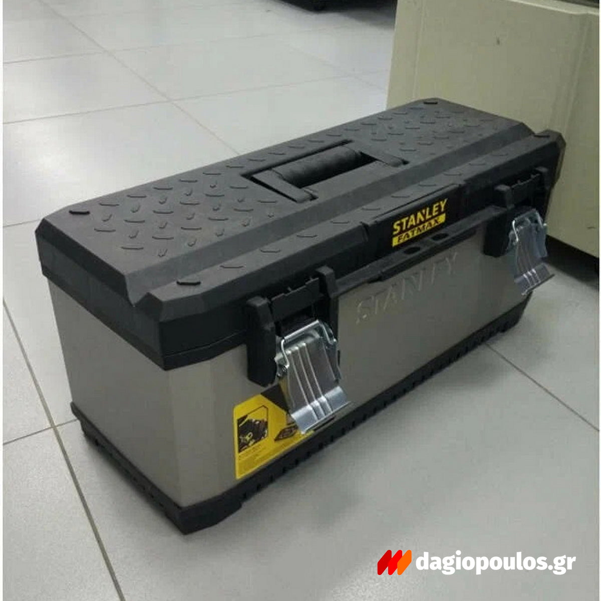 Stanley 1-95-617 Fatmax®Γκρι Μεταλλική Πλαστική Εργαλειοθήκη 26" 36.6Ltr