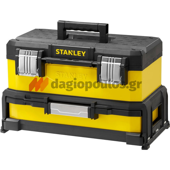 Stanley 1-95-829 Επαγγελματική Εργαλειοθήκη Μεταλλοπλαστική 20” με Συρτάρι | Dagiopoulos.gr