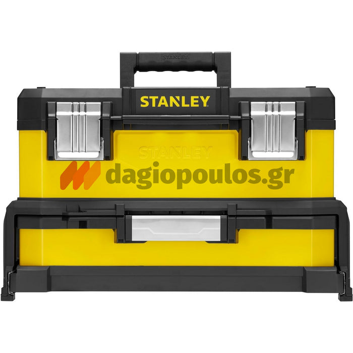 Stanley 1-95-829 Επαγγελματική Εργαλειοθήκη Μεταλλοπλαστική 20” με Συρτάρι | Dagiopoulos.gr