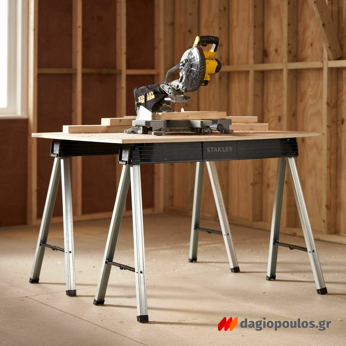 Stanley 1-97-475 Καβαλέτα Εργασίας Πτυσσόμενα Σετ 2 Τεμ