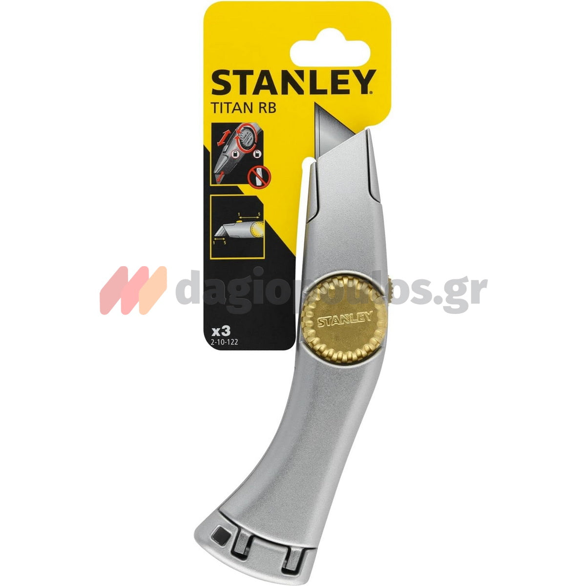 Stanley 2-10-122 Fatmax Μαχαίρι (Φαλτσέτα) Με Τραπεζοειδή Λάμα