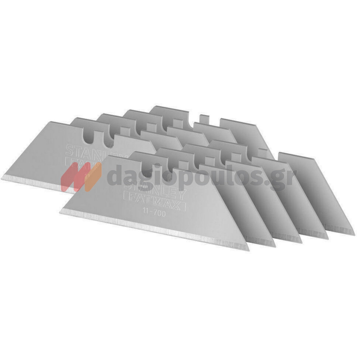 Stanley 2-11-700 Fatmax Λάμες (Λεπίδες) Ανταλλακτικές Τραπεζοειδείς Σετ 10 Τεμ