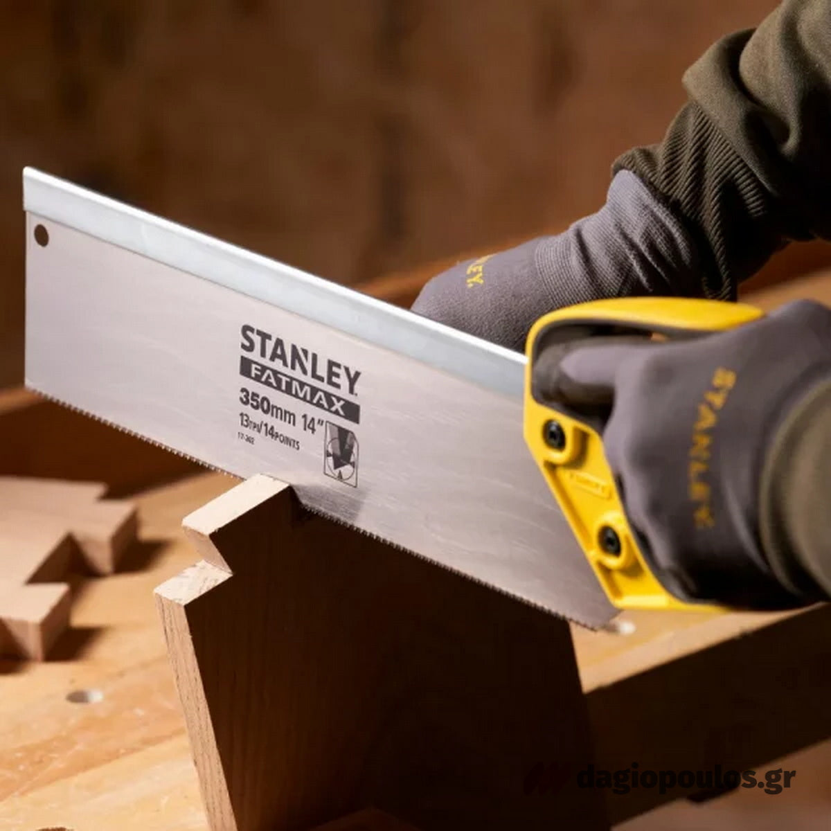 Stanley 2-17-202 Πριόνι Σεγάτσα Ξύλου 13TPI 14" 350mm