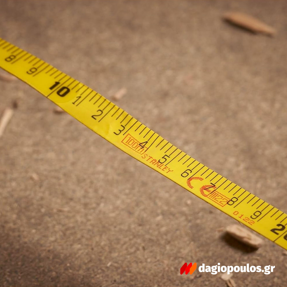 Stanley 2-34-775 Power Winder Μετροταινία Με Κέλυφος ABS & Ταινία Από Fiberglass 60mtr