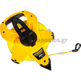 Stanley 2-34-775 Power Winder Μετροταινία Με Κέλυφος ABS & Ταινία Από Fiberglass 60mtr