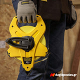 Stanley 2-34-775 Power Winder Μετροταινία Με Κέλυφος ABS & Ταινία Από Fiberglass 60mtr