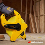 Stanley 2-34-777 Power Winder Μετροταινία Με Κέλυφος ABS & Ταινία Από Fiberglass 100mtr