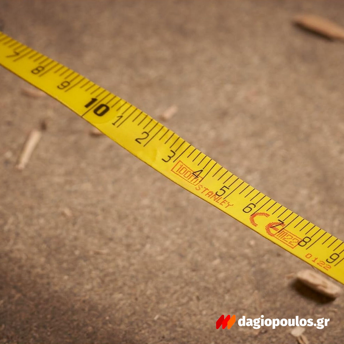 Stanley 2-34-777 Power Winder Μετροταινία Με Κέλυφος ABS & Ταινία Από Fiberglass 100mtr