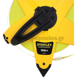 Stanley 2-34-777 Power Winder Μετροταινία Με Κέλυφος ABS & Ταινία Από Fiberglass 100mtr