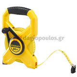 Stanley 2-34-792 Μετροταινία Με Ανοιχτό Κέλυφος ABS Και Ταινία Από Fiberglass 30mtr
