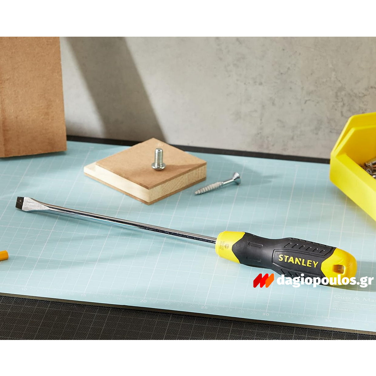 Stanley 2-65-005 Essential Cushion Grip Συλλογή Κατσαβίδια Σετ 10 Τεμ