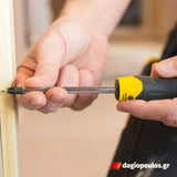 Stanley 2-65-005 Essential Cushion Grip Συλλογή Κατσαβίδια Σετ 10 Τεμ