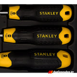 Stanley 2-65-005 Essential Cushion Grip Συλλογή Κατσαβίδια Σετ 10 Τεμ