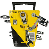 Stanley 4-91-444 Γερμανοπολύγωνα Καστάνιας Αρθρωτά (Σπαστά) Σετ 6 Τεμ