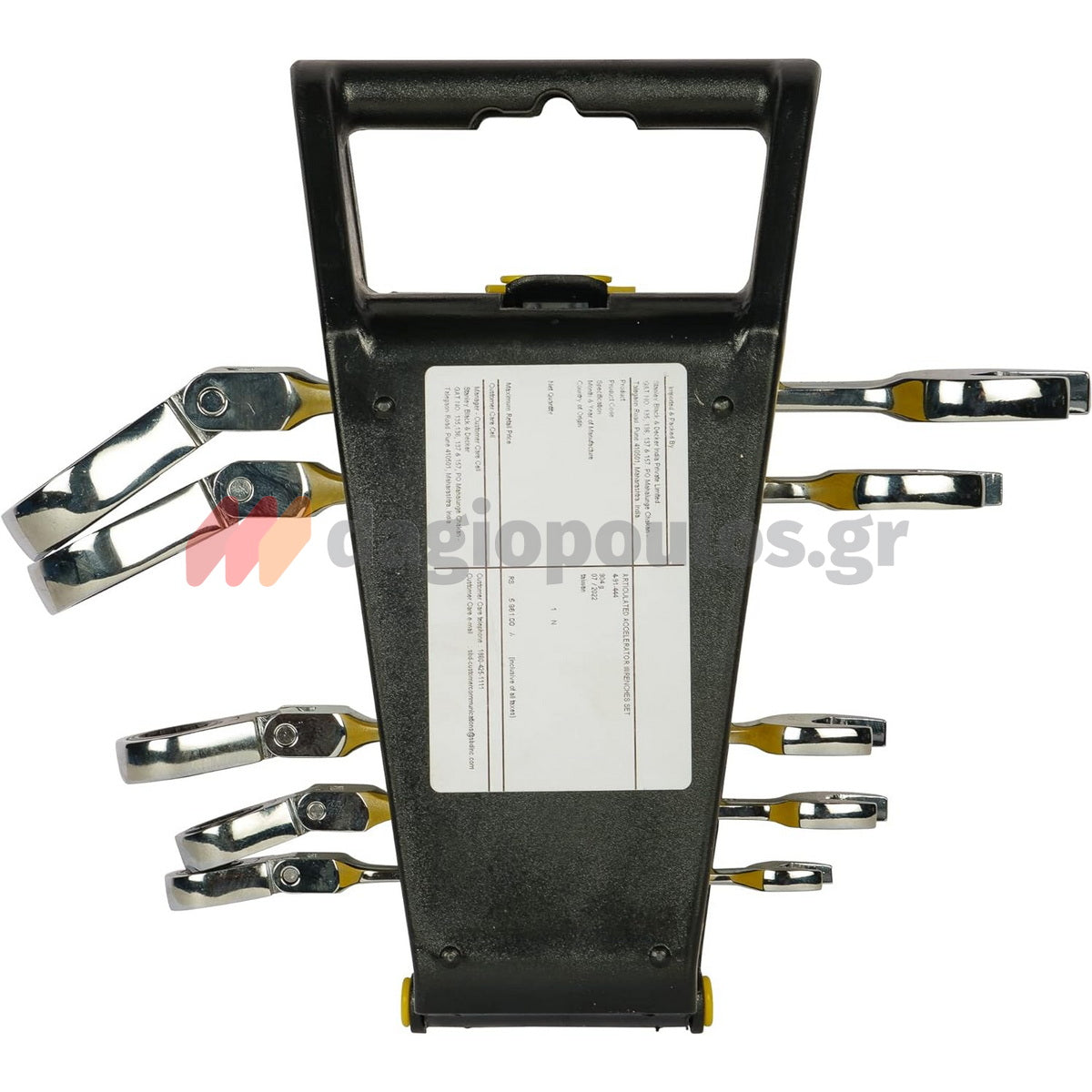 Stanley 4-91-444 Γερμανοπολύγωνα Καστάνιας Αρθρωτά (Σπαστά) Σετ 6 Τεμ