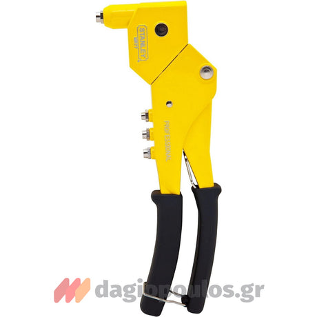 Hand riveter Stanley MR77 με rotating head και αντιολισθητική εργονομική λαβή

