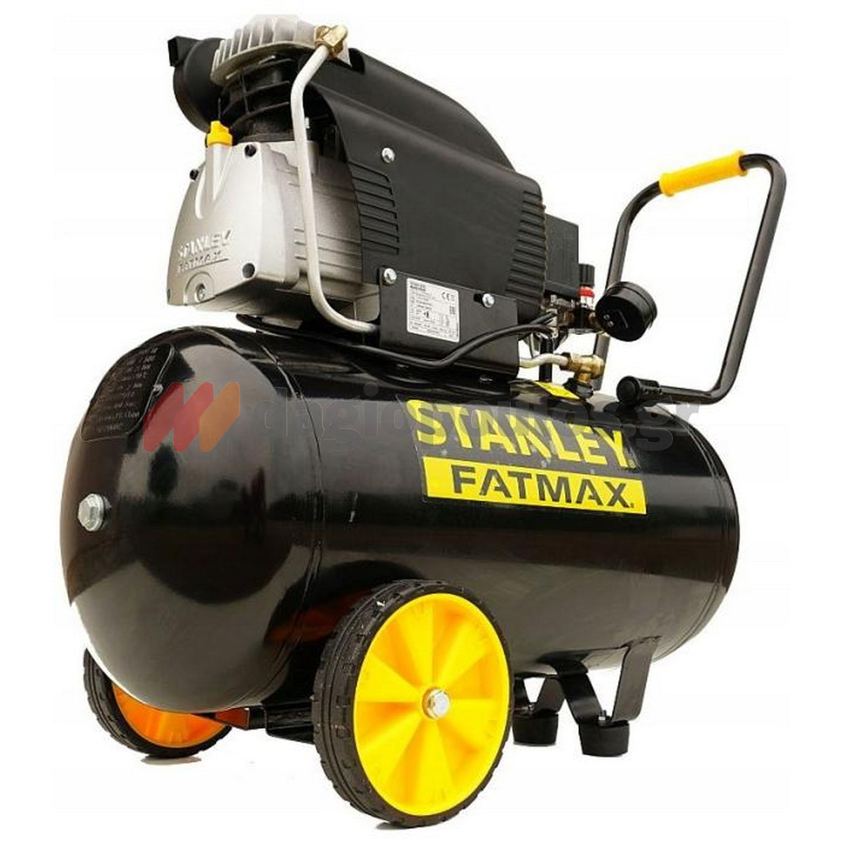 Stanley D 251/10/50S Αεροσυμπιεστής Κομπρεσέρ Αέρα Μονομπλόκ 2.5Hp 50Lit