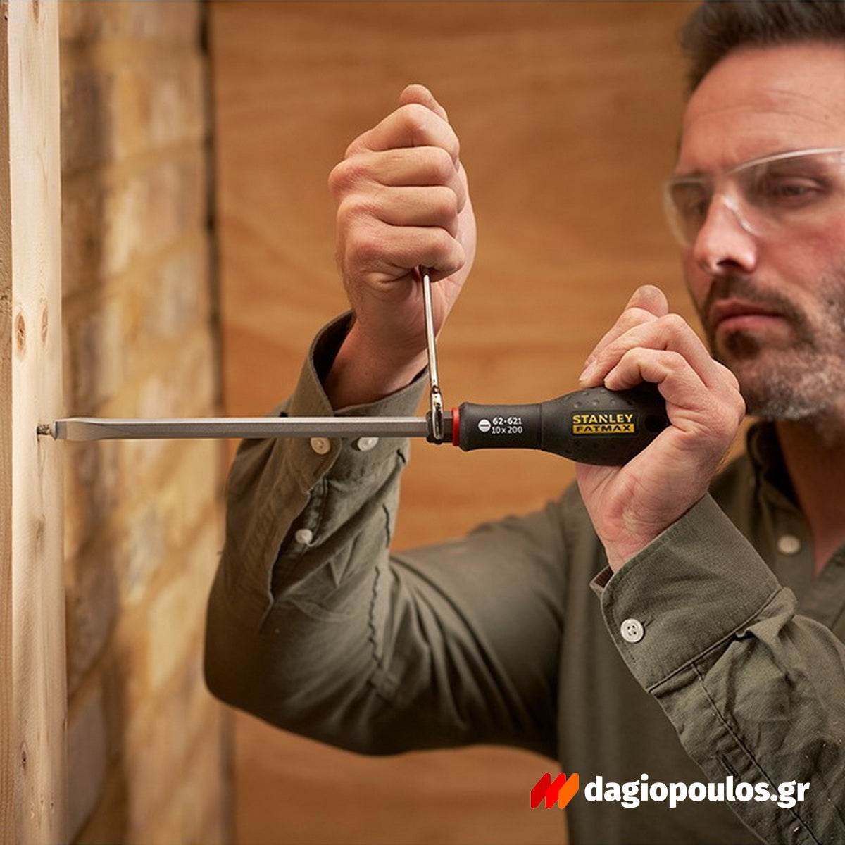 Stanley Fatmax Κατσαβίδια Με Παξιμάδι Ενίσχυσης (Κλειδιού) Ίσια