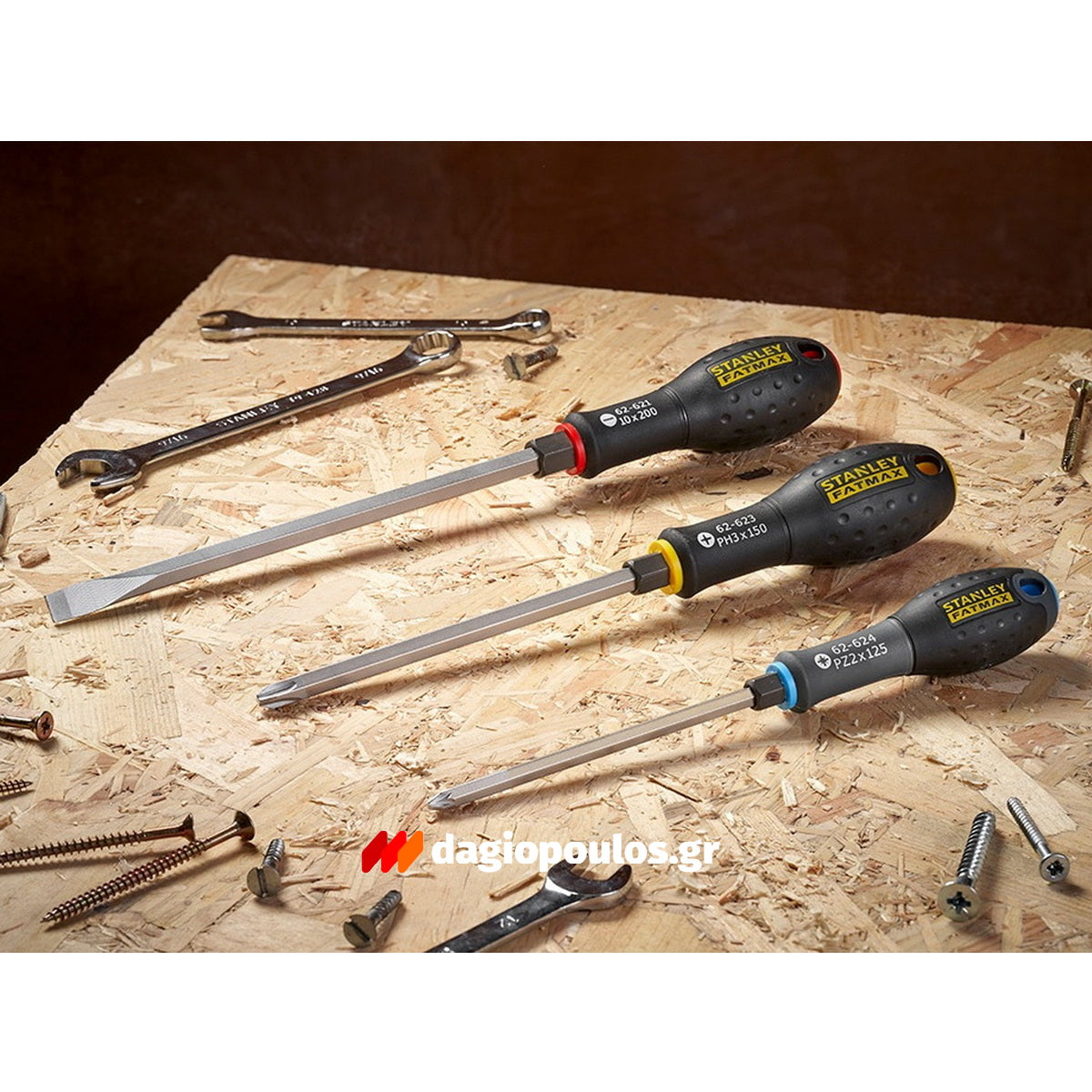 Stanley Fatmax Κατσαβίδια Με Παξιμάδι Ενίσχυσης (Κλειδιού) Ίσια