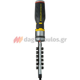 Stanley FMHT0-62689 Κατσαβίδι Καστάνιας Με Led Φωτισμό & 12 Μύτες