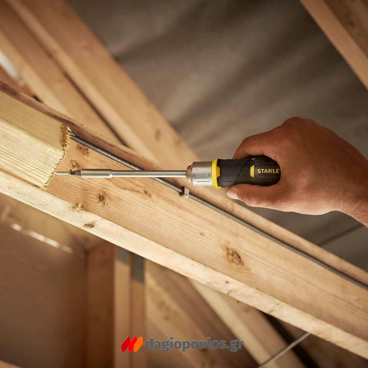 Stanley FMHT0-62691  Fatmax Κατσαβίδι Καστάνιας Με Πιστολοειδή Σπαστή Λαβή + 12 Μύτες