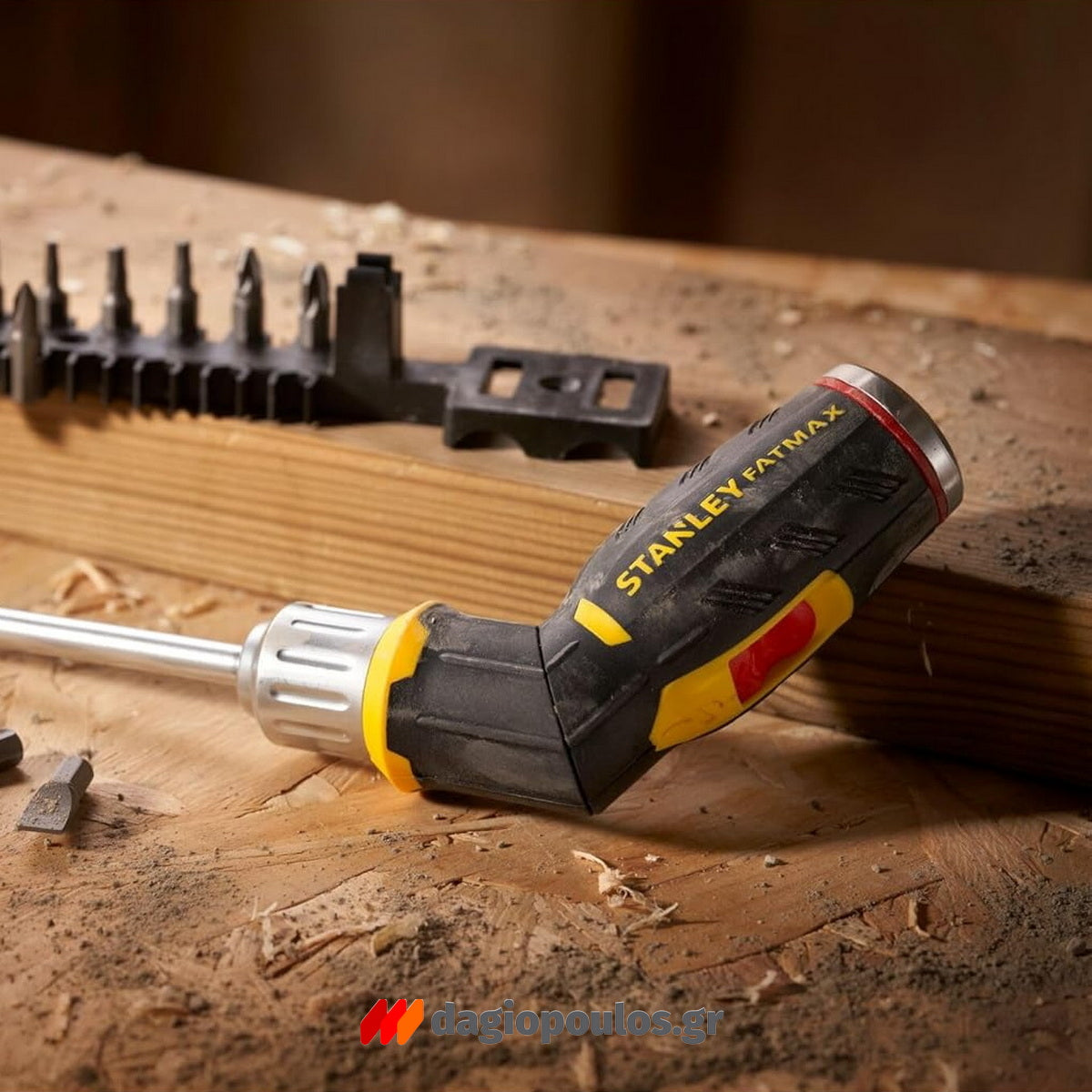 Stanley FMHT0-62691  Fatmax Κατσαβίδι Καστάνιας Με Πιστολοειδή Σπαστή Λαβή + 12 Μύτες