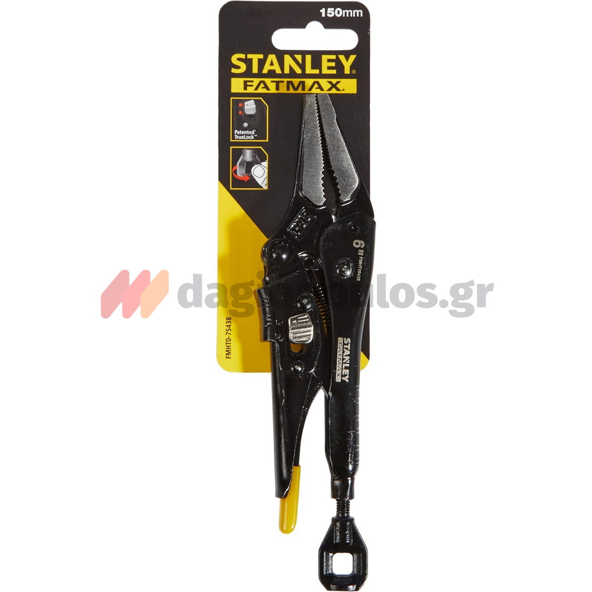 Stanley Fatmax Πένσα Γκριπ Συγκράτησης Ίσιας/Μυτοτσίμπιδο Lockgrip