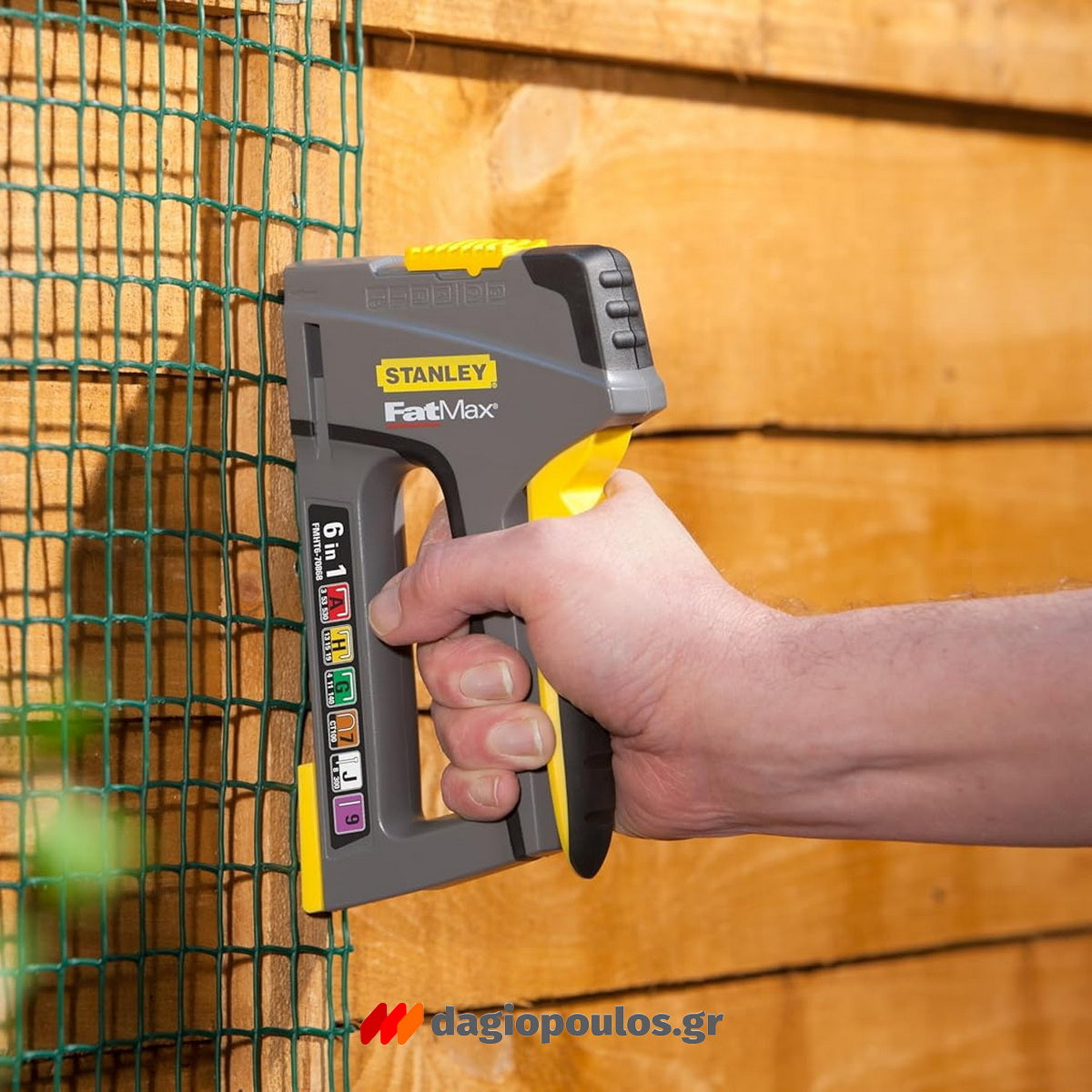 Stanley FMHT6-70868 Επαγγελματικό Συρραπτικό - Καρφωτικό Χειρός 6 σε 1 Για Δίχαλα & Βελονάκια