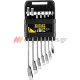 Stanley FMMT82848-0 Συλλογή Επαγγελματικά Κλειδιά Γερμανοπολύγωνα Καστάνιας Cr-V 8mm-19mm Σετ 7 Τεμ