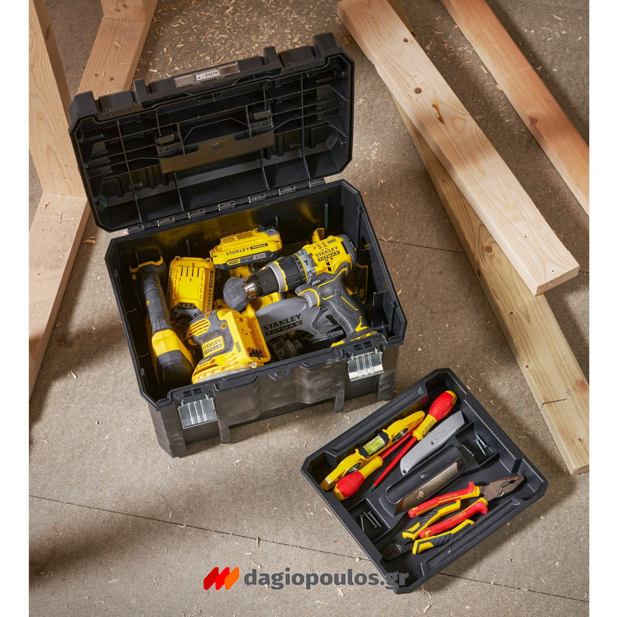 Stanley FMST1-71971 Fatmax Pro-Stack Εργαλειοθήκη Κουτί 23Ltr