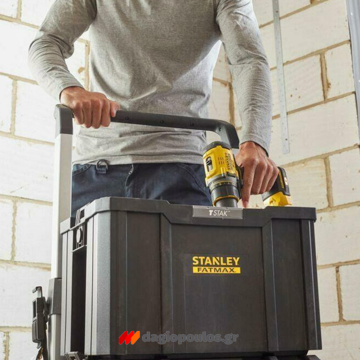 Stanley FMST1-75794 Fatmax Pro-Stack Επαγγελματική Εργαλειοθήκη Ανοικτή (Καλάθι)