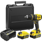 Stanley SFMCD721M2K-QW V20 Brushless Κρουστικό Δραπανοκατσάβιδο 18V Με 2 Μπαταρίες 4.0Ah