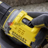 Stanley Fatmax SFMCD721D2K-QW 20V Brushless Κρουστικό Δραπανοκατσάβιδο 18V Με 2 Μπατ.20Ah