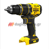 Stanley Fatmax SFMCD721D2K-QW 20V Brushless Κρουστικό Δραπανοκατσάβιδο 18V Με 2 Μπατ.20Ah