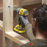 Stanley SFMCD725D2K Fatmax V20 Brushless Δραπανοκατσάβιδο Κρουστικό 18V Li-Ion Με 2 Μπαταρίες 2.0Ah