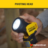 Stanley SFMCL020B-XJ V20 Fatmax Φακός Μπαταρίας 18V Li-Ion 140 Lumens SOLO