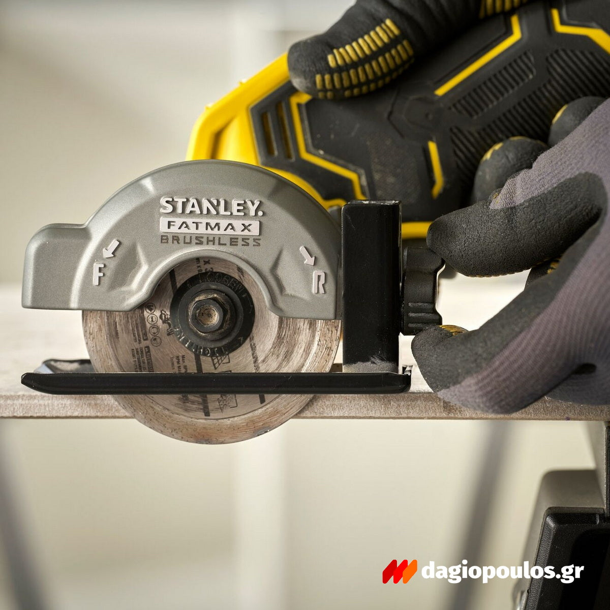 Stanley SFMCM300B-XJ Fatmax V20 Brushless Τροχός Μινι Εργαλείο Κοπής Μπαταρίας 76mm 18V Li-Ion SOLO