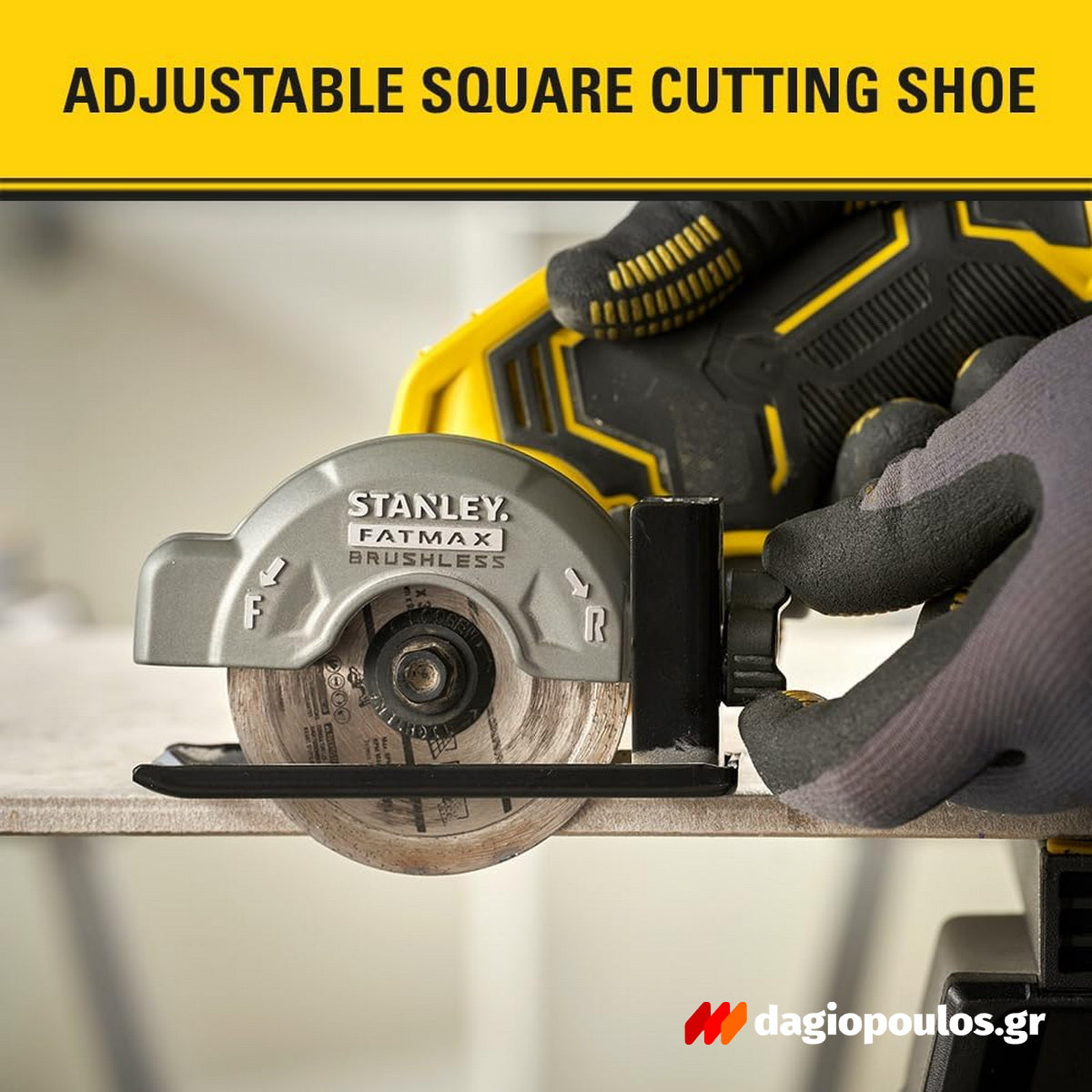 Stanley SFMCM300B-XJ Fatmax V20 Brushless Τροχός Μινι Εργαλείο Κοπής Μπαταρίας 76mm 18V Li-Ion SOLO
