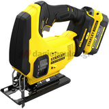 Stanley SFMCS600M2K-QW V20 Σέγα Μπαταρίας 18V Li-Ion Με 2 Μπαταρίες 4.0Ah & Βαλίτσα