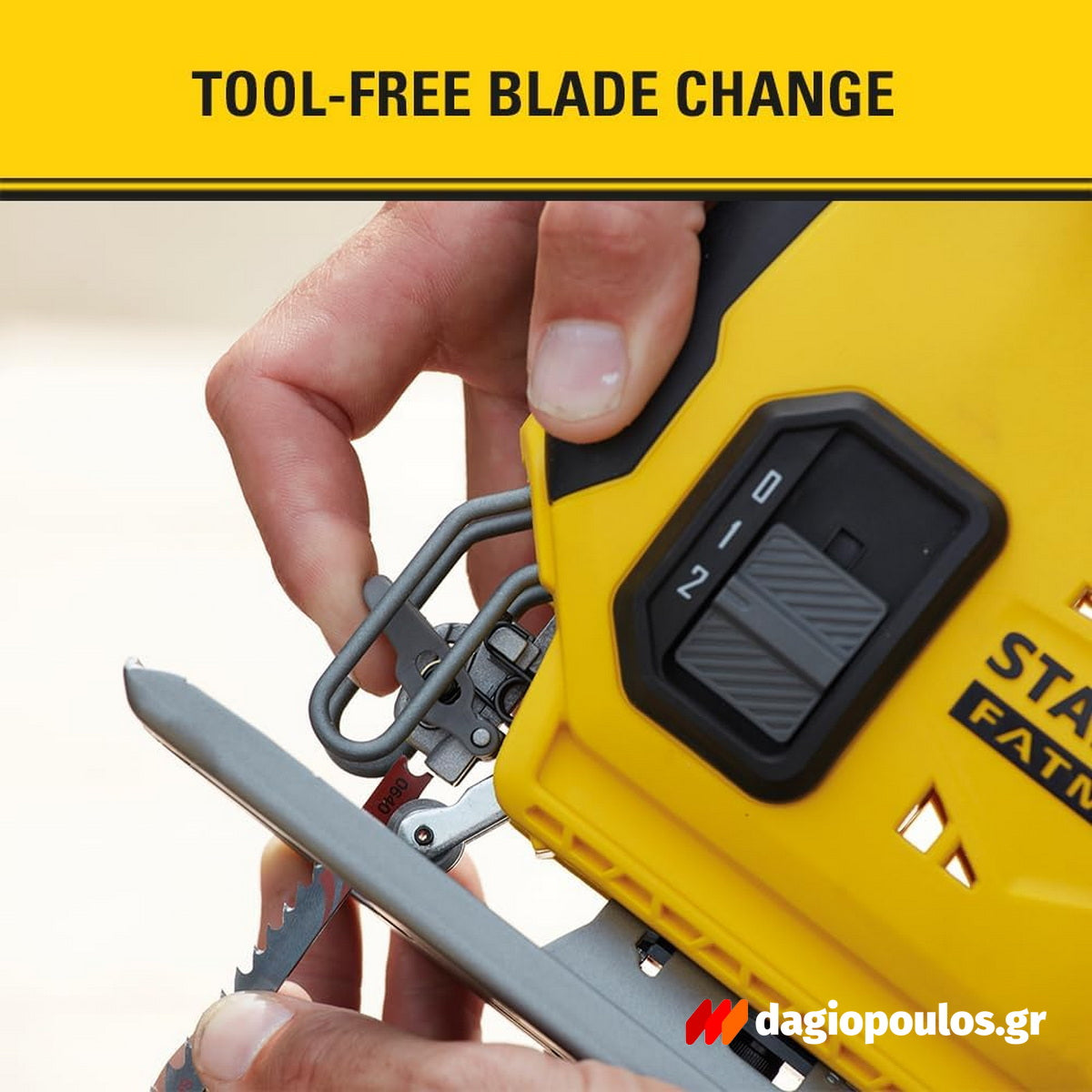 Stanley SFMCS600M2K-QW V20 Σέγα Μπαταρίας 18V Li-Ion Με 2 Μπαταρίες 4.0Ah & Βαλίτσα