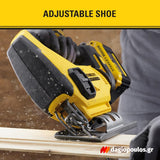 Stanley SFMCS600M2K-QW V20 Σέγα Μπαταρίας 18V Li-Ion Με 2 Μπαταρίες 4.0Ah & Βαλίτσα