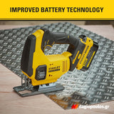 Stanley SFMCS600M2K-QW V20 Σέγα Μπαταρίας 18V Li-Ion Με 2 Μπαταρίες 4.0Ah & Βαλίτσα