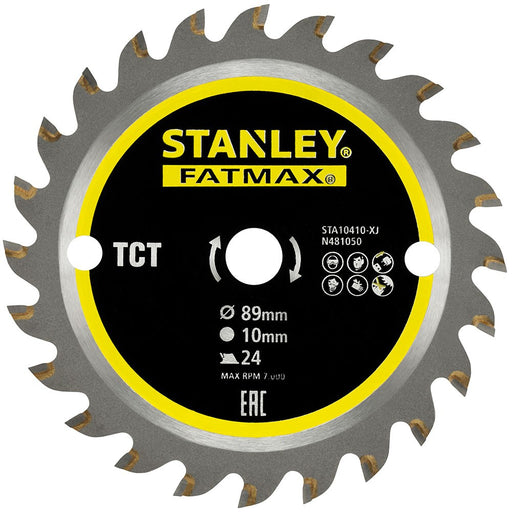 Stanley STA10410 Δίσκος Κοπής Ξύλου 89mm