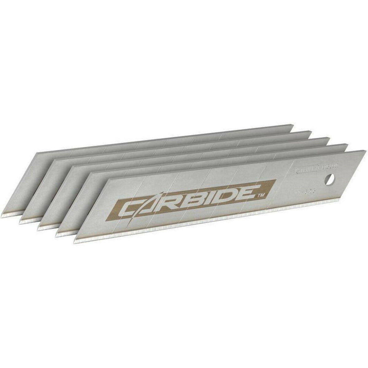 Stanley STHT0-11825 Carbide Λάμες (Λεπίδες) Ανταλλακτικές Καρβιδίου 25mm Σετ 5 Τεμ