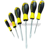 Stanley STHT0-60208 Essential Cushion Grip Συλλογή Κατσαβίδια Σετ 6 Τεμ