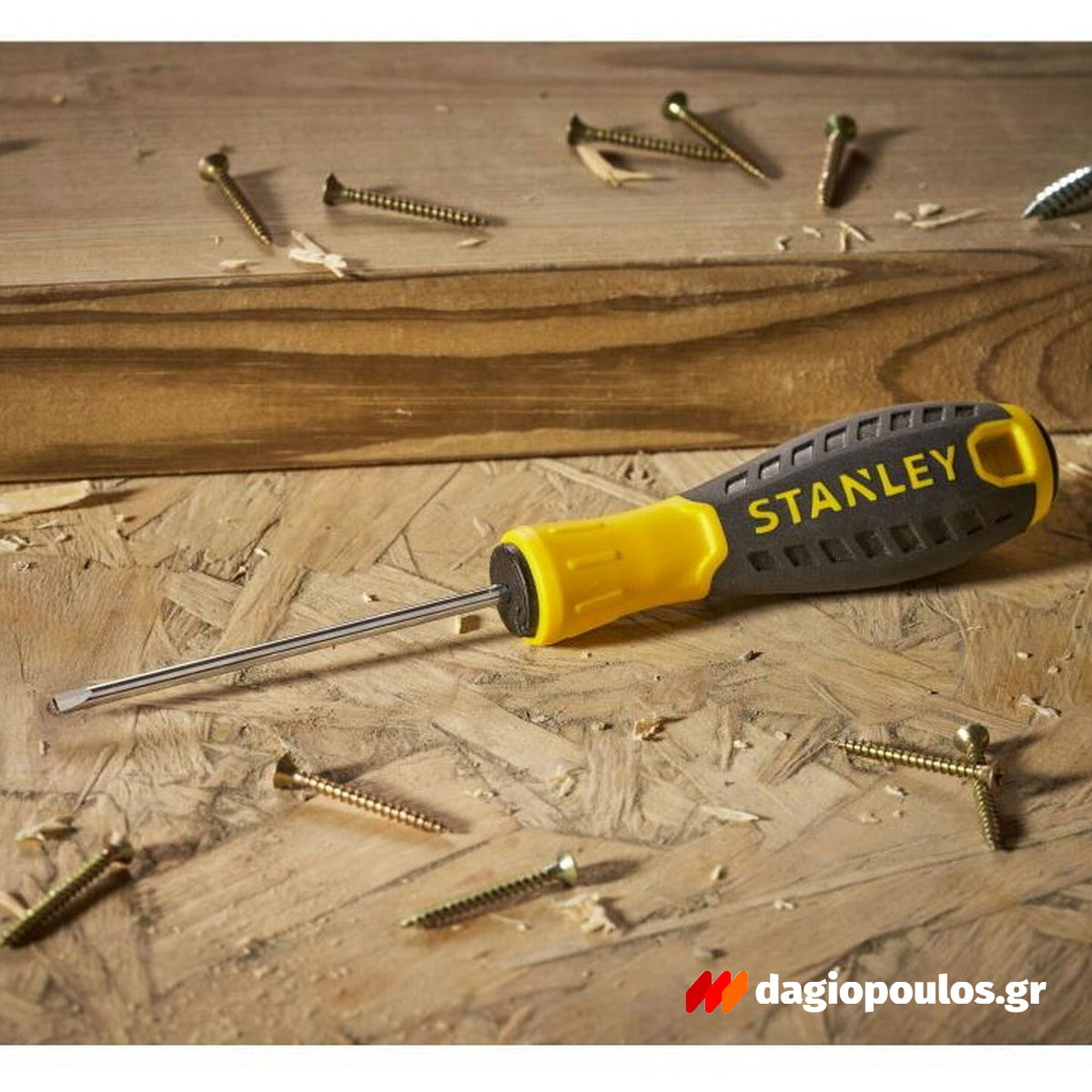 Stanley STHT0-60211 Essential Cushion Grip Συλλογή Κατσαβίδια Σετ 10 Τεμ