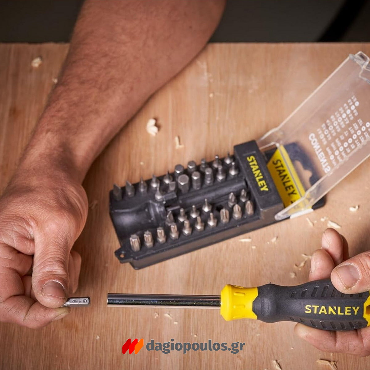 Stanley STHT0-70885 Συλλογή Κατσαβίδι Με Μύτες Σετ 34 Τεμ